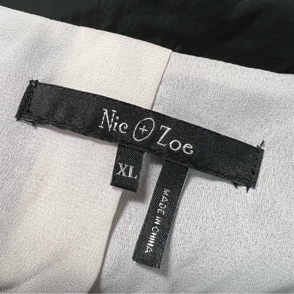 NIC + Zoe Perforated Hem Windbreaker Dress Coat - Picture 3 of 9